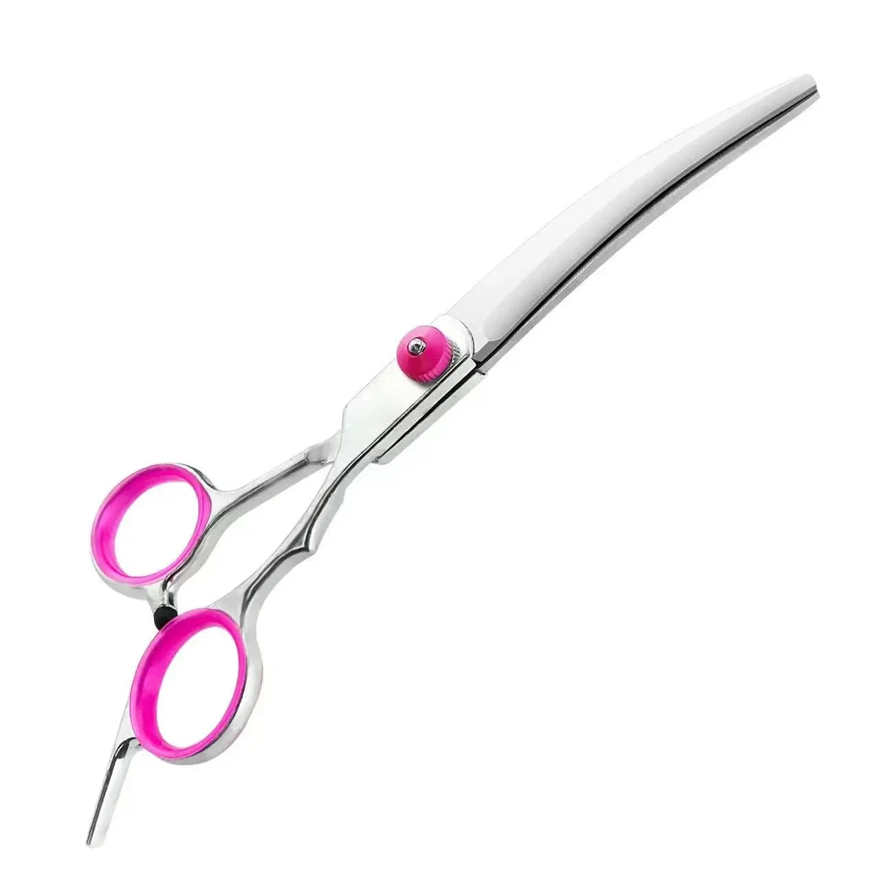 Dog Grooming Scissors Set Stainless Steel Straight Curved Thinning Scissors and Comb 16.5 cm
