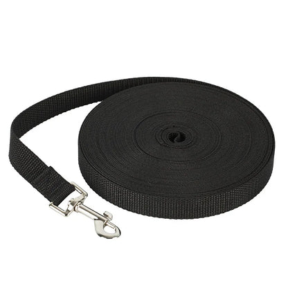3M Nylon Dog Leash Black Long Training Lead for Dogs