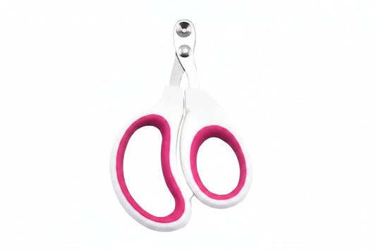 Cat Nail Clippers Stainless Steel Claw Trimmer Pink 29 g