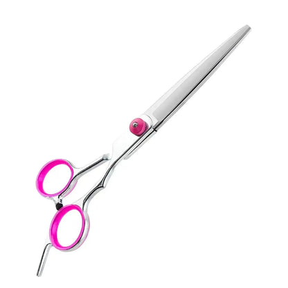 Dog Grooming Scissors Set Stainless Steel Straight Curved Thinning Scissors and Comb 16.5 cm