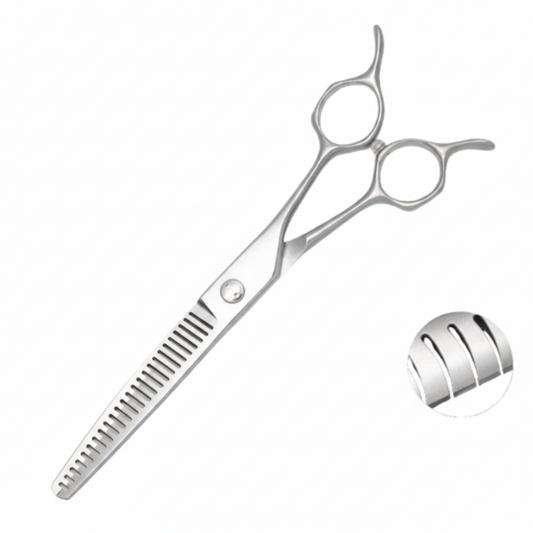 Dog Grooming Thinning Scissors 23 Teeth Stainless Steel 7 Inch