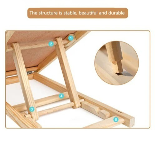 Foldable Pet Ramp Adjustable Height Wooden Ramp with Carpet Surface 45kg Capacity Small: 70 × 35 × (30–40) cm